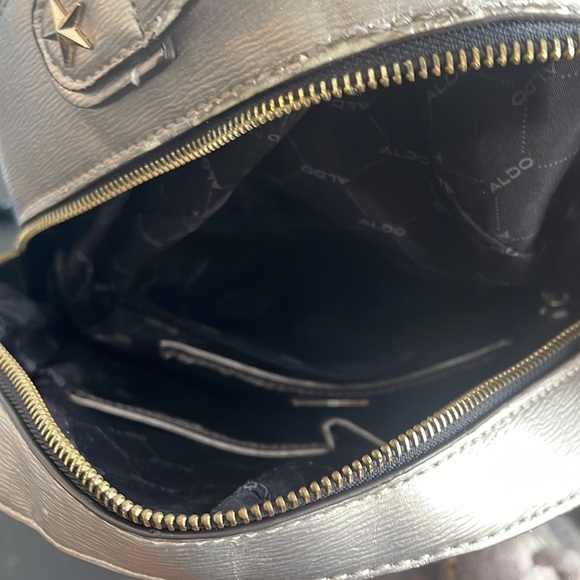 Pink & Gold Glitter Mini Aldo Back Pack - Picture 5 of 7